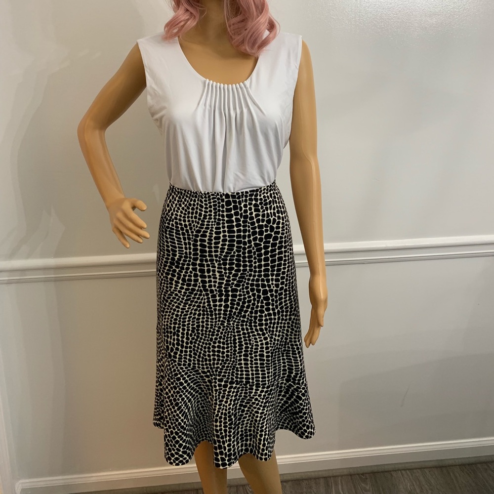 White Kasper Blouse